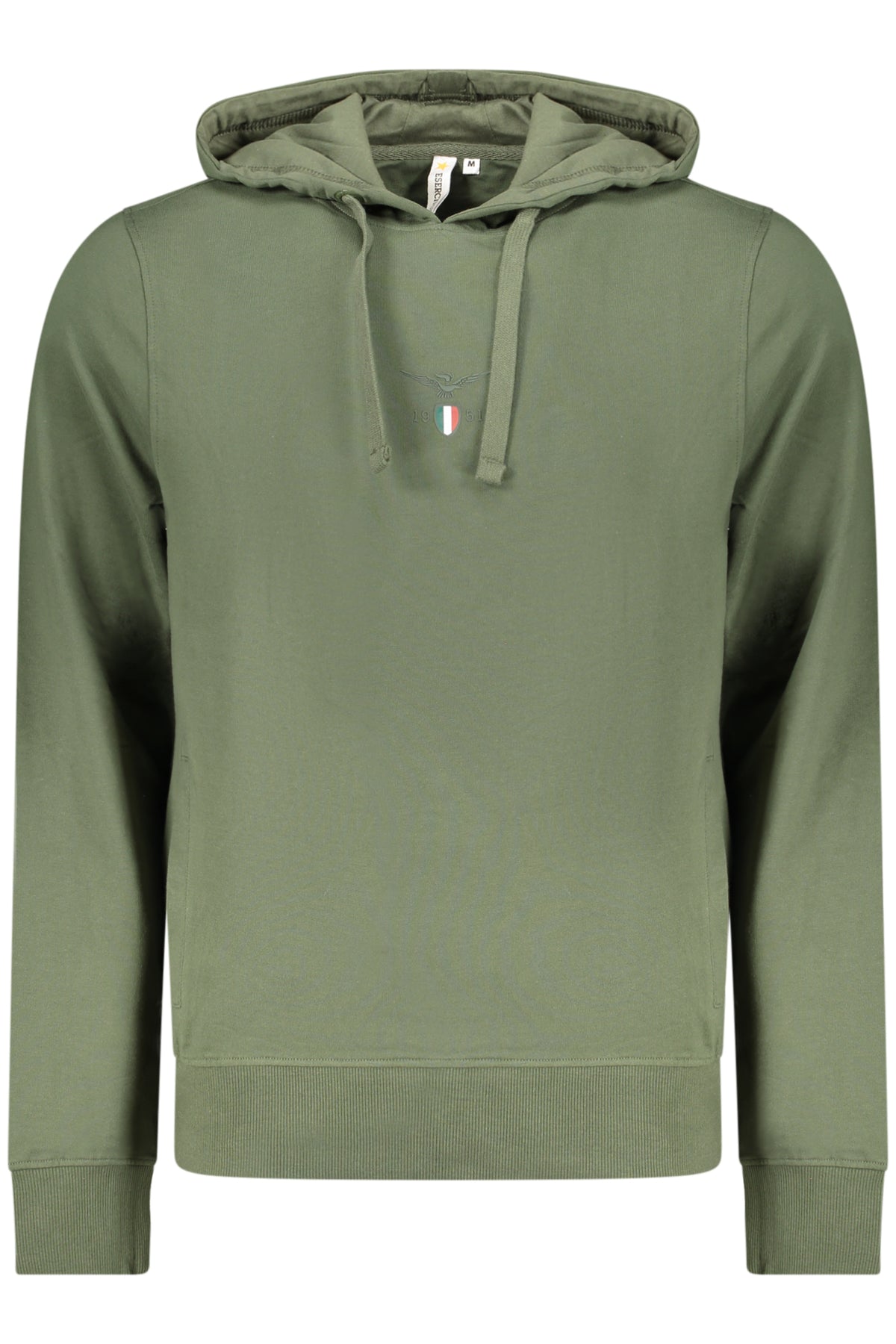 Accademia Militare férfi cipzáras pulóver, zöld