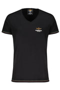 Aeronautica Militare fekete férfi outdoor póló