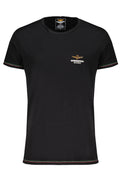 Aeronautica Militare fekete férfi outdoor póló