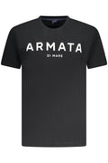 Armata DI Mare rövid ujjú férfi fekete póló