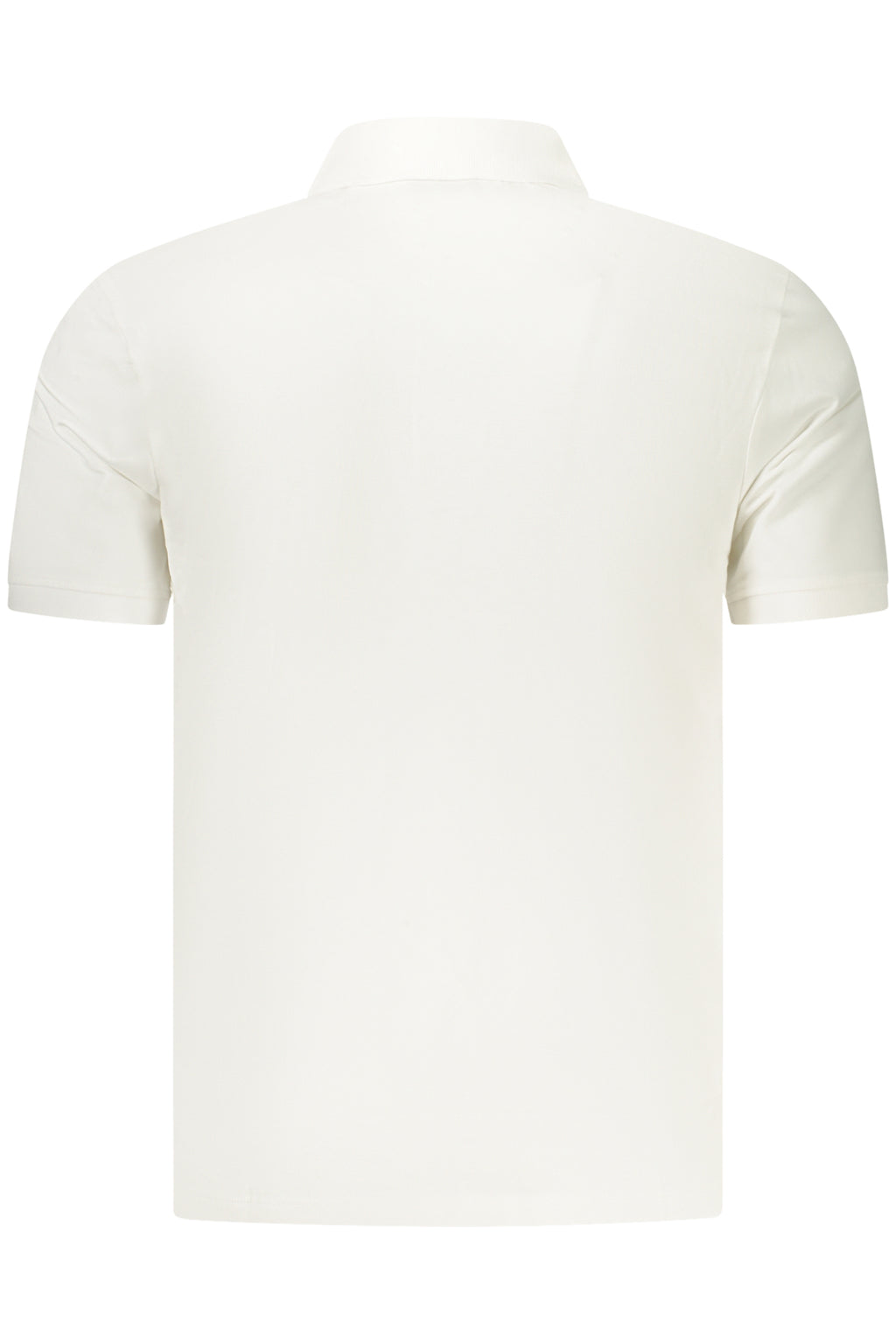 Blauer Apparel férfi rövid ujjú galléros póló, fehér