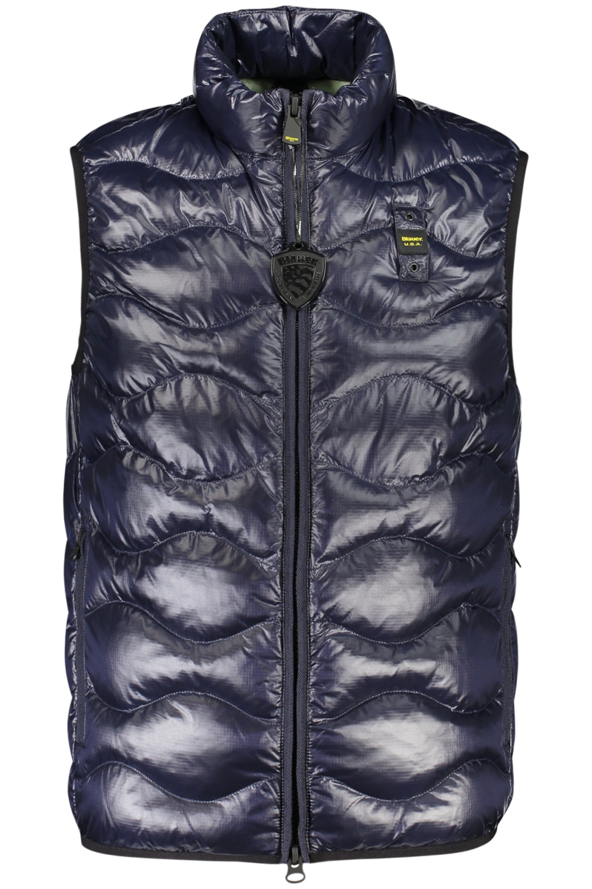 Blauer Apparel férfi kék ujjatlan kabát