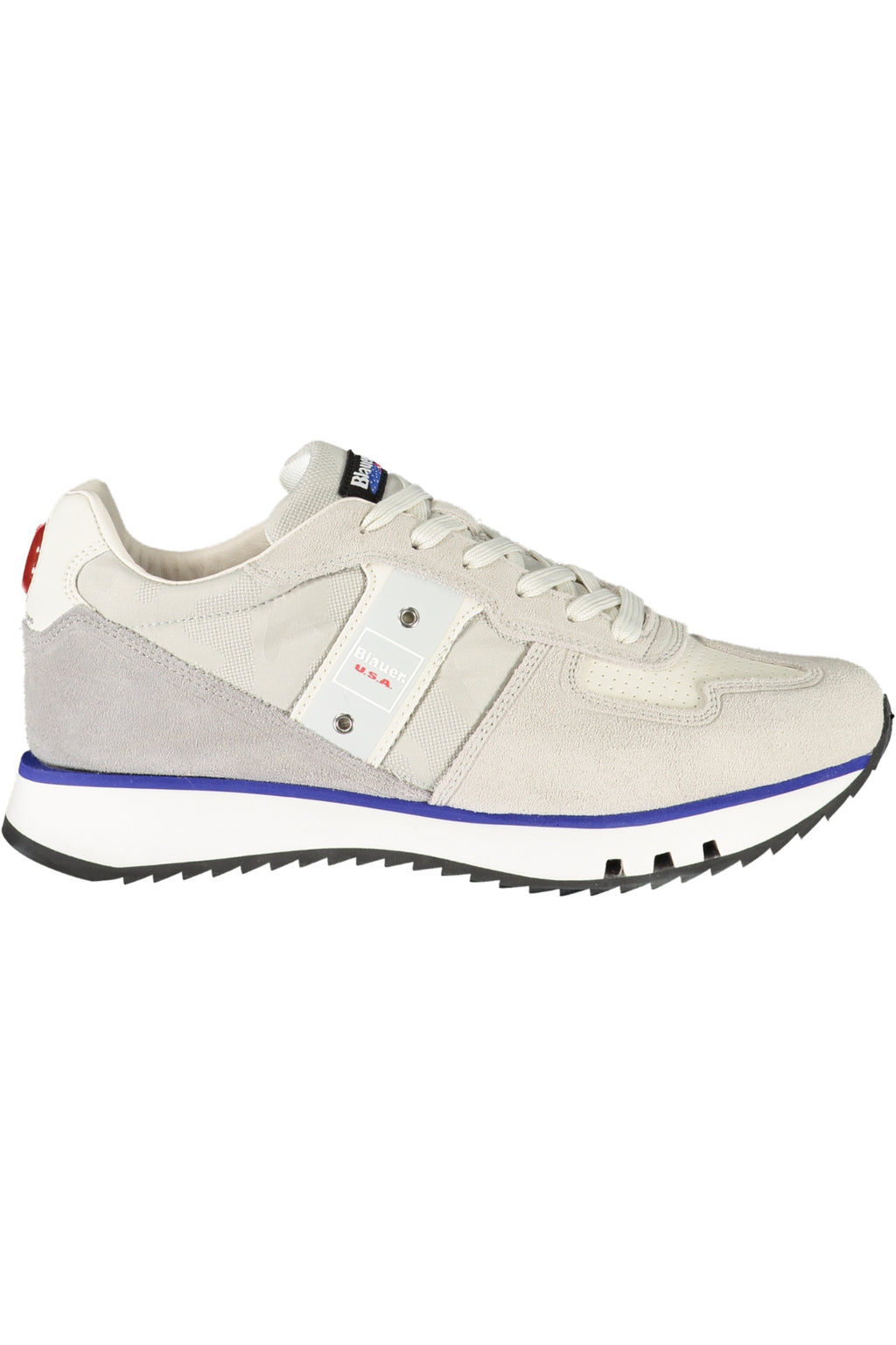 Blauer férfi sneaker, szürke