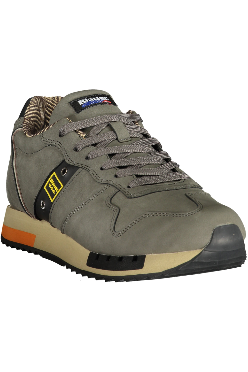 Blauer férfi sneaker, szürke