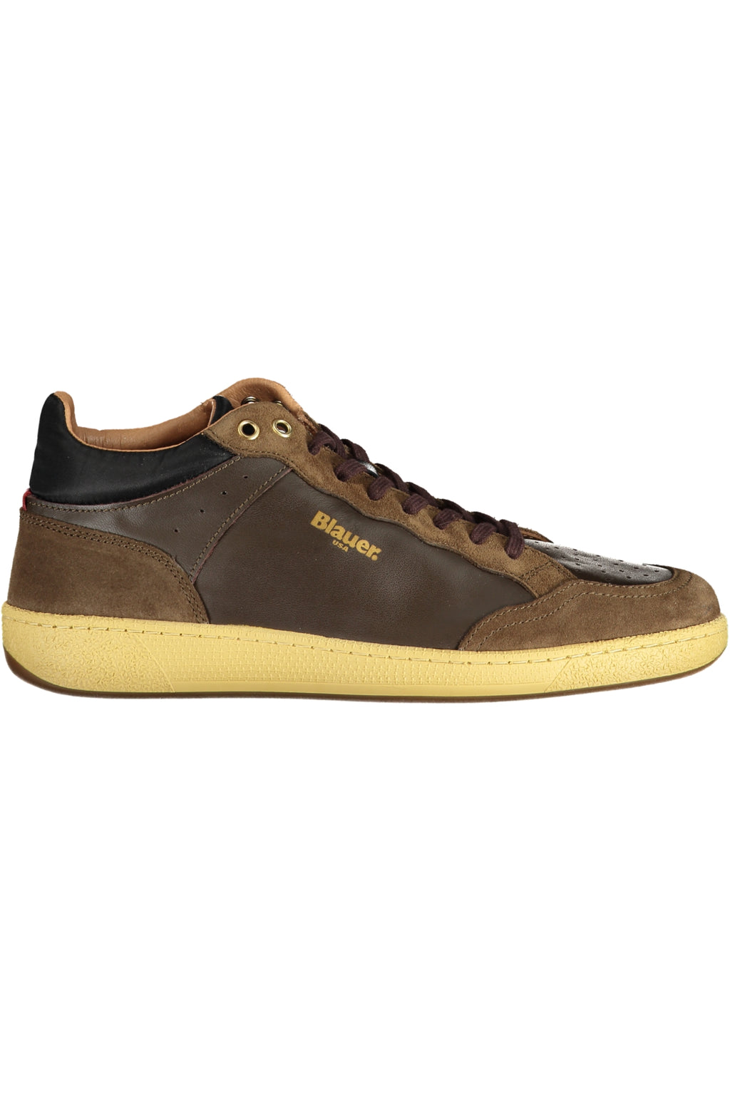 Blauer férfi sneaker, barna