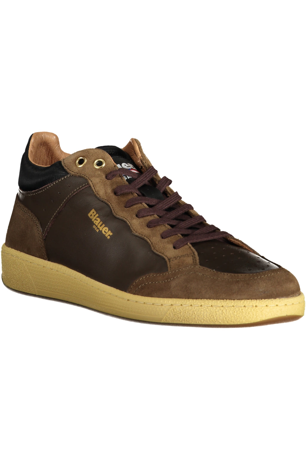 Blauer férfi sneaker, barna