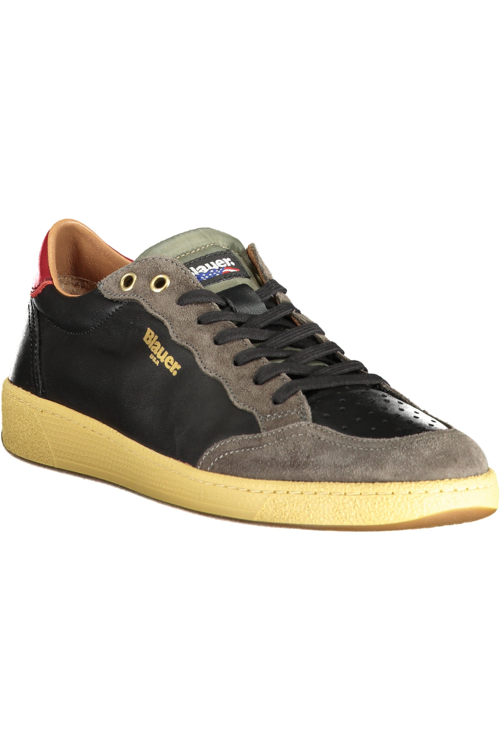 Blauer férfi sneaker, fekete