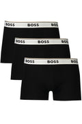 BOSS férfi fekete boxeralsó