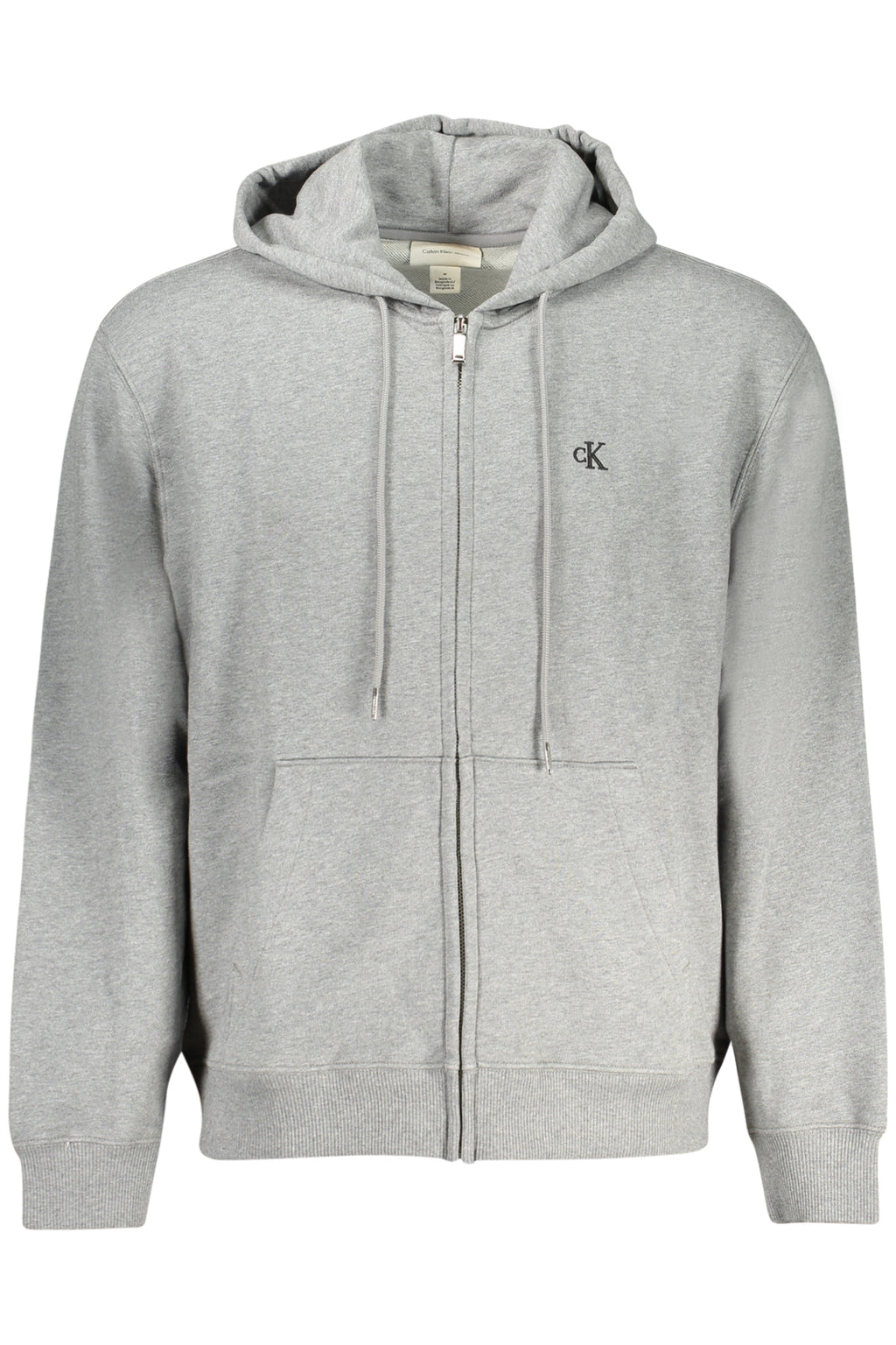 Calvin Klein férfi cipzáros pulóver szürke