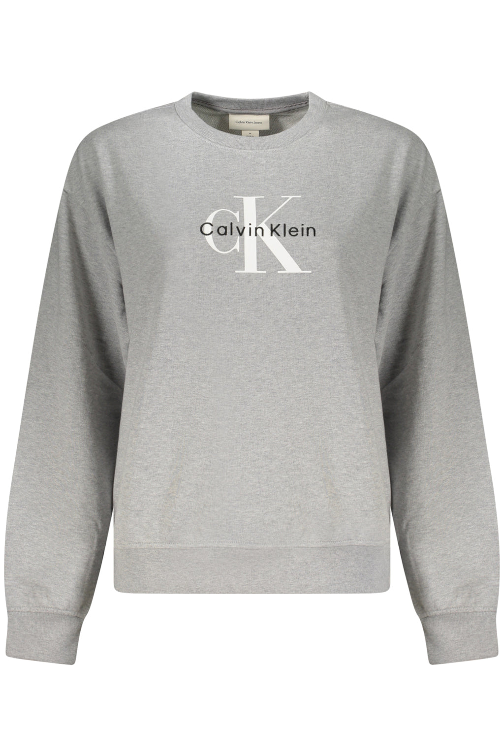 Calvin Klein cipzár nélküli női szürke pulóver