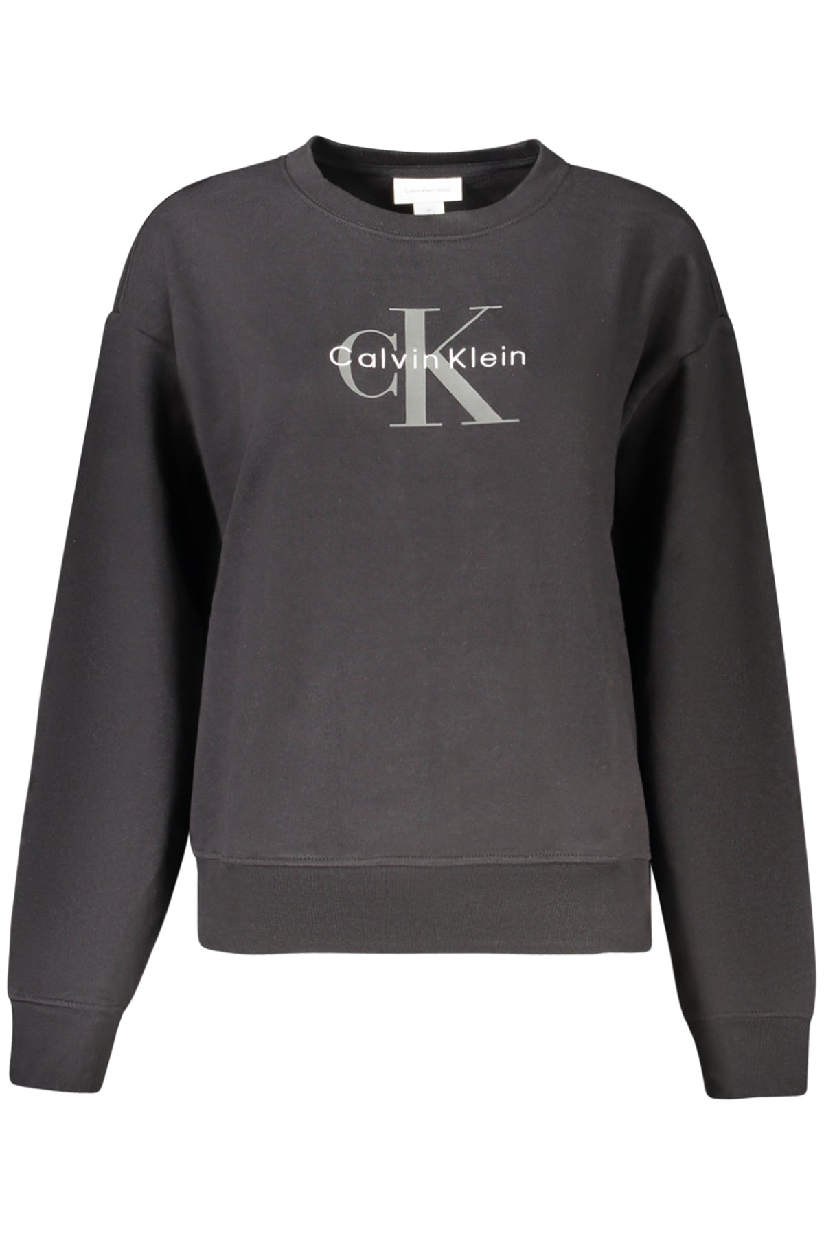 Calvin Klein női fekete cipzáros pulóver