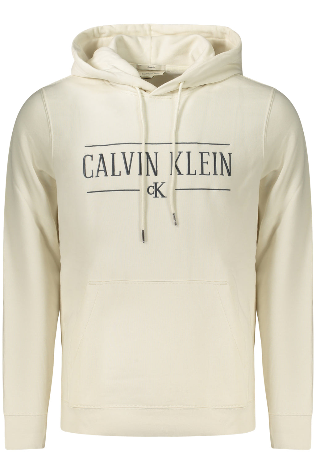 Calvin Klein férfi cipzáros pulóver fehér