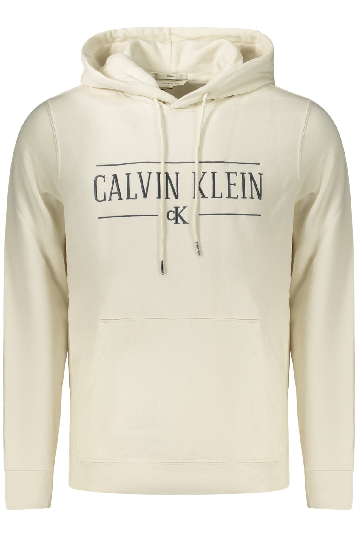 Calvin Klein férfi cipzáros pulóver fehér