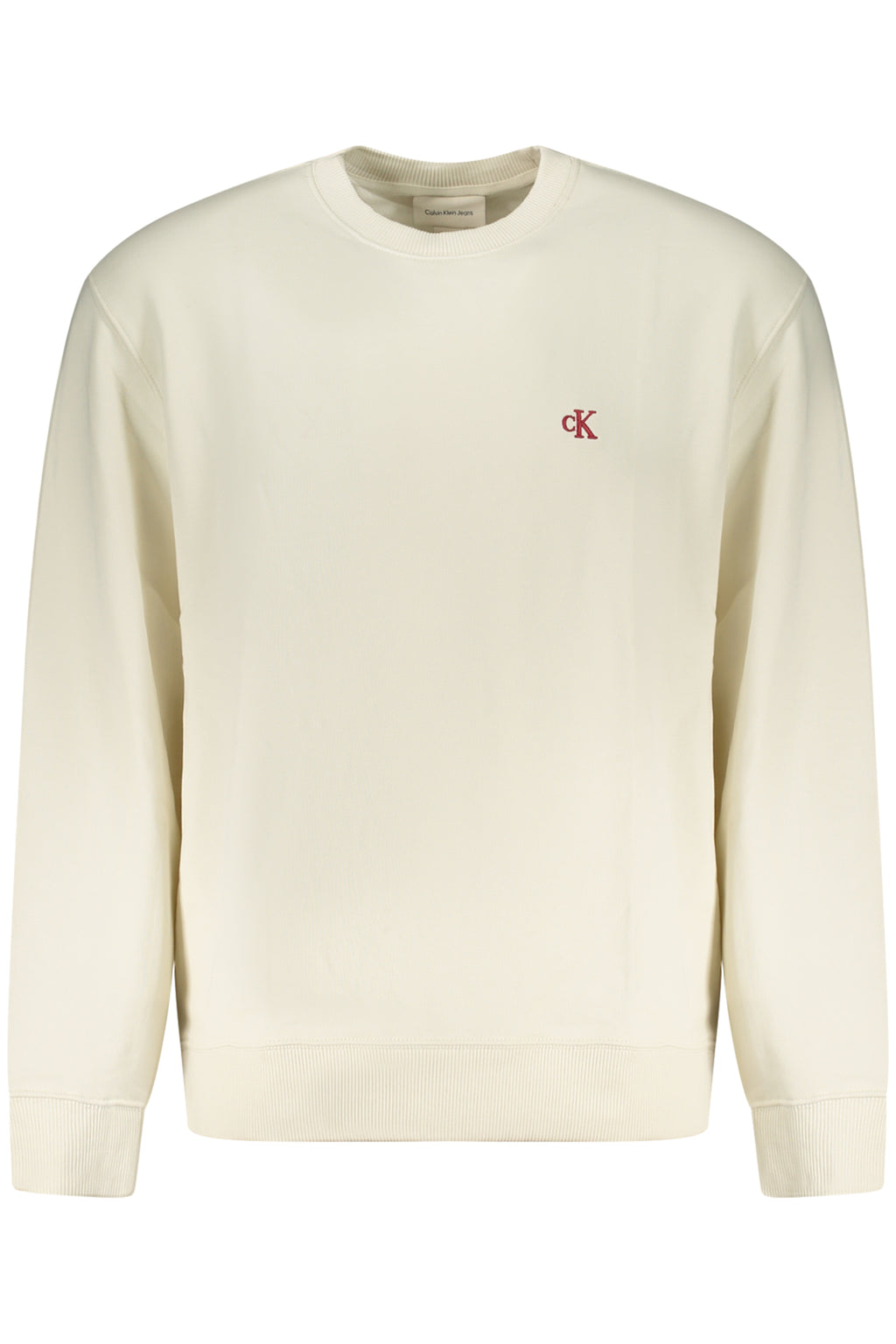 Calvin Klein férfi cipzáros pulóver fehér