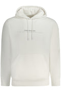Calvin Klein férfi pulóver, fehér