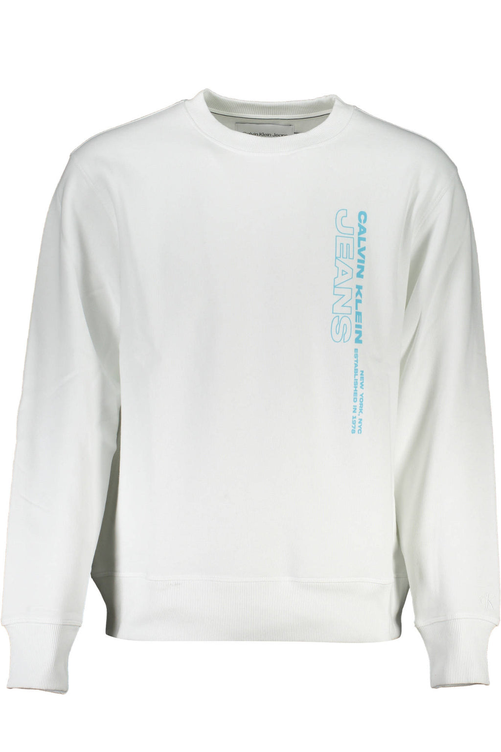 Calvin Klein férfi pulóver, fehér