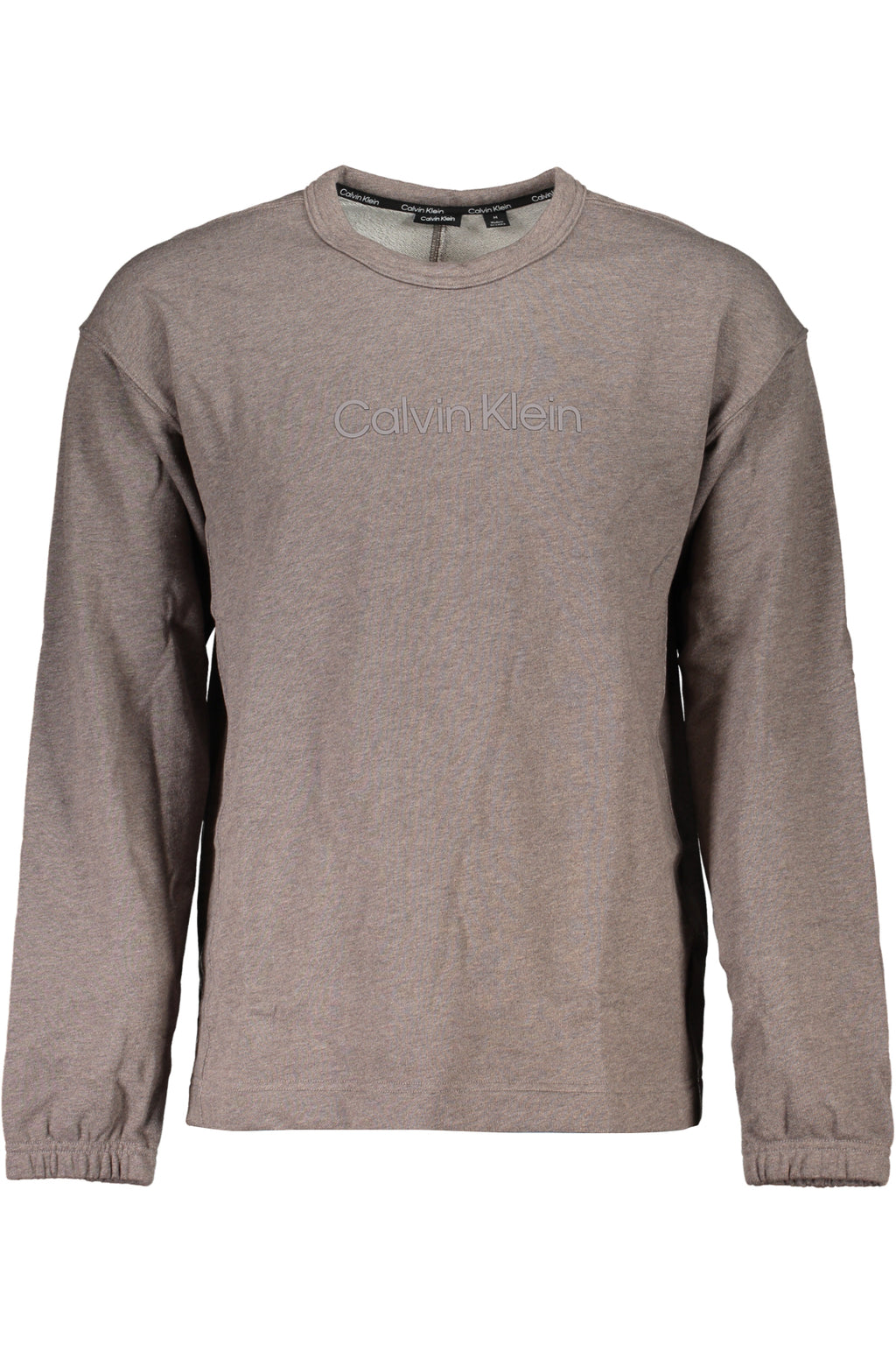 Calvin Klein férfi barna cipzár nélküli póló