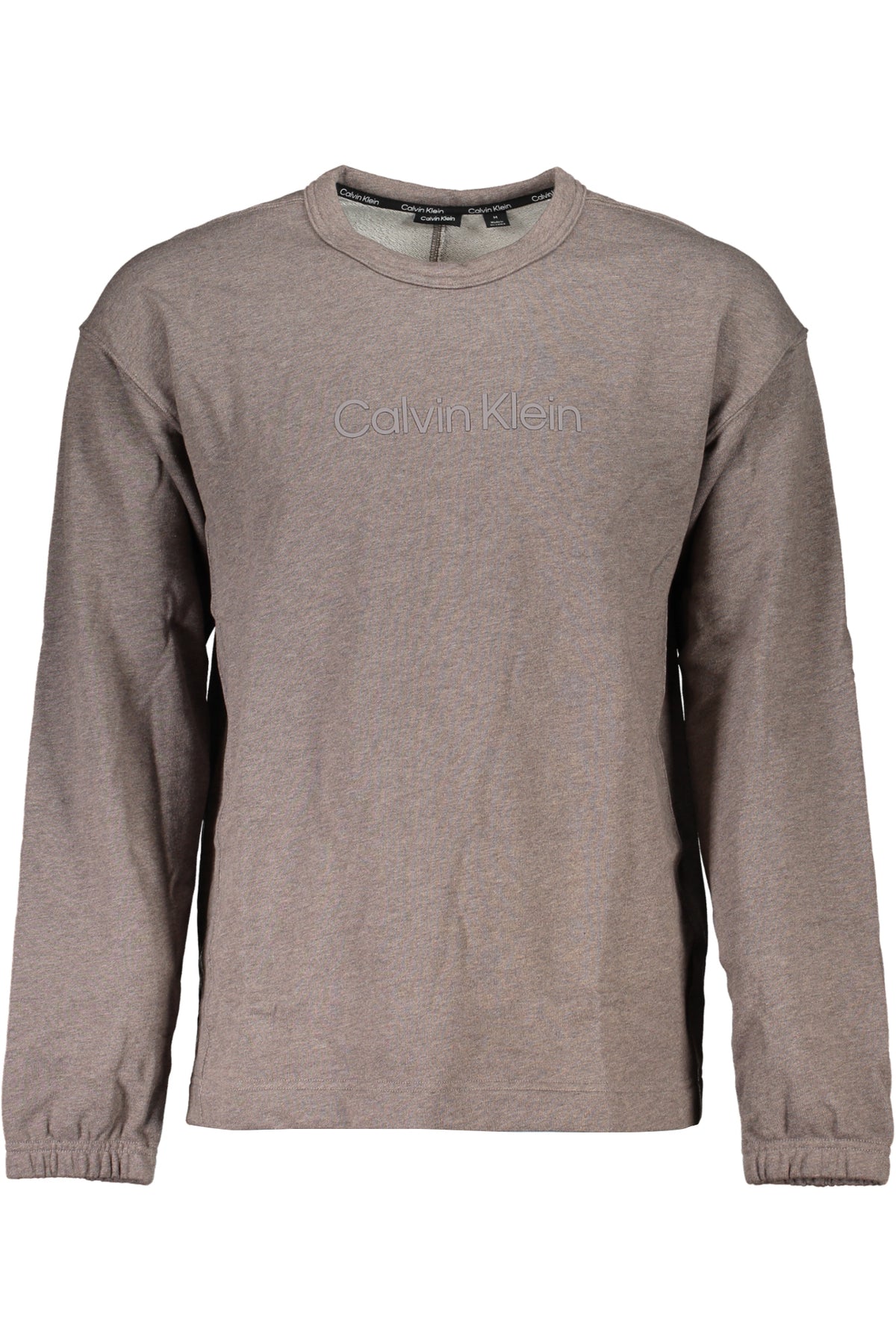 Calvin Klein férfi barna cipzár nélküli póló