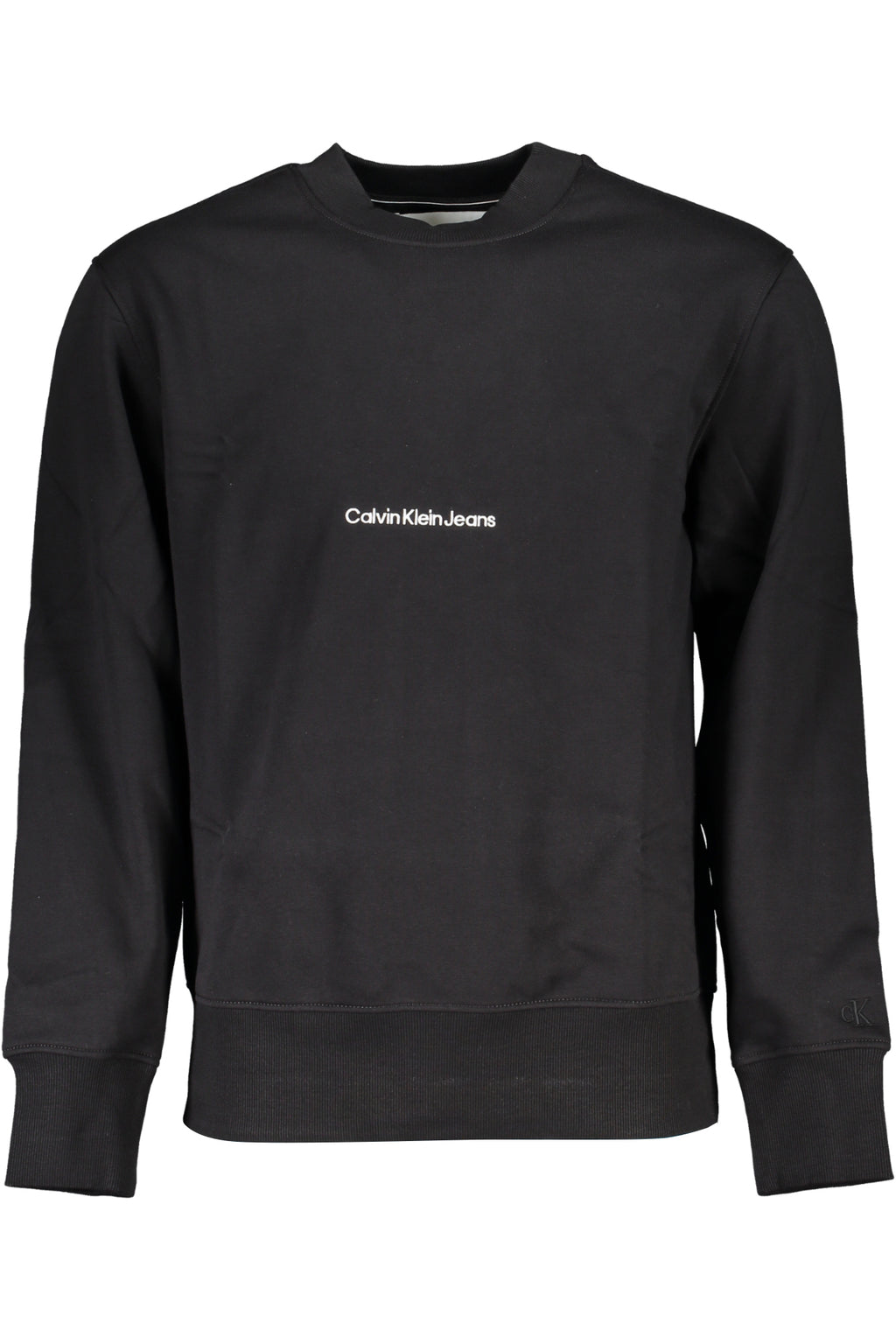 Calvin Klein férfi fekete cipzár nélküli póló