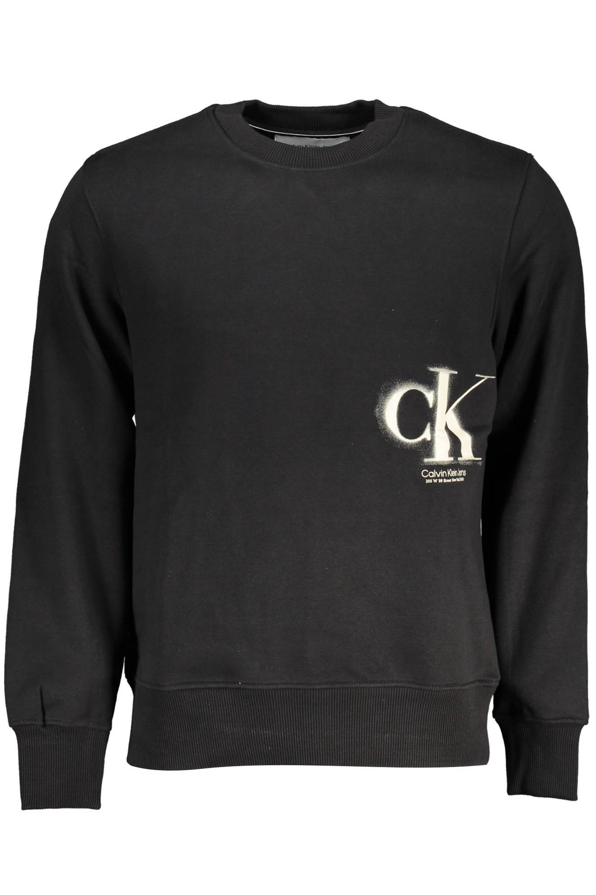 Calvin Klein férfi pulóver, fekete