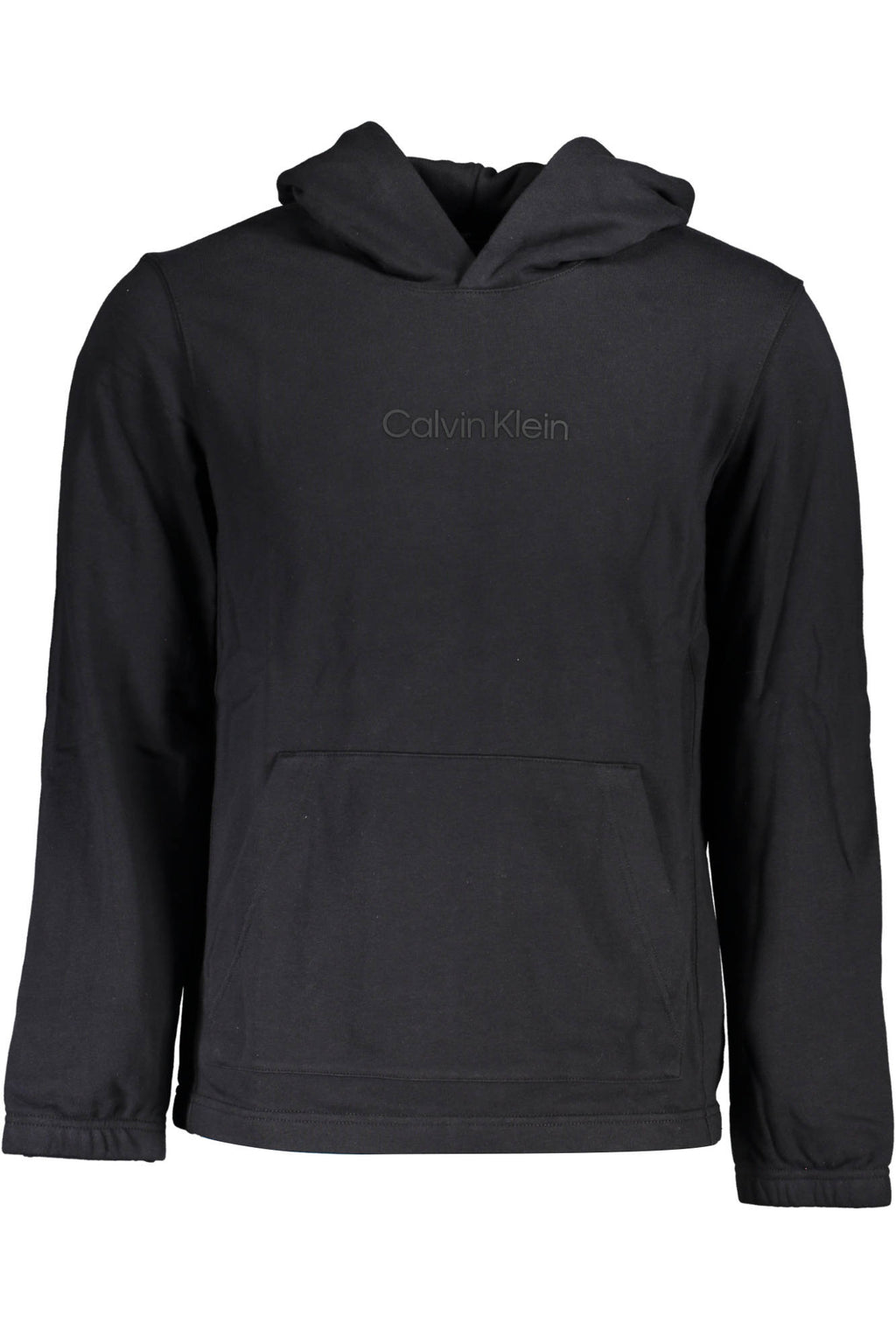 Calvin Klein galléros póló cipzár nélkül fekete férfi