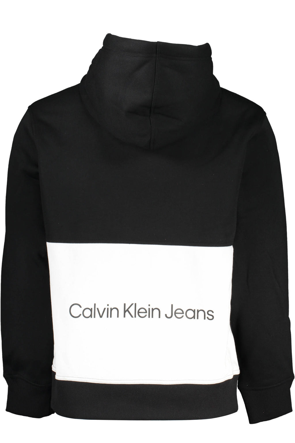 Calvin Klein férfi fekete cipzár nélküli póló