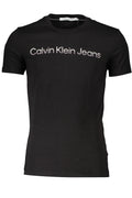 Calvin Klein férfi rövid ujjú póló, fekete