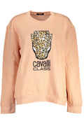 Cavalli Class női rózsaszín póló cipzár nélkül