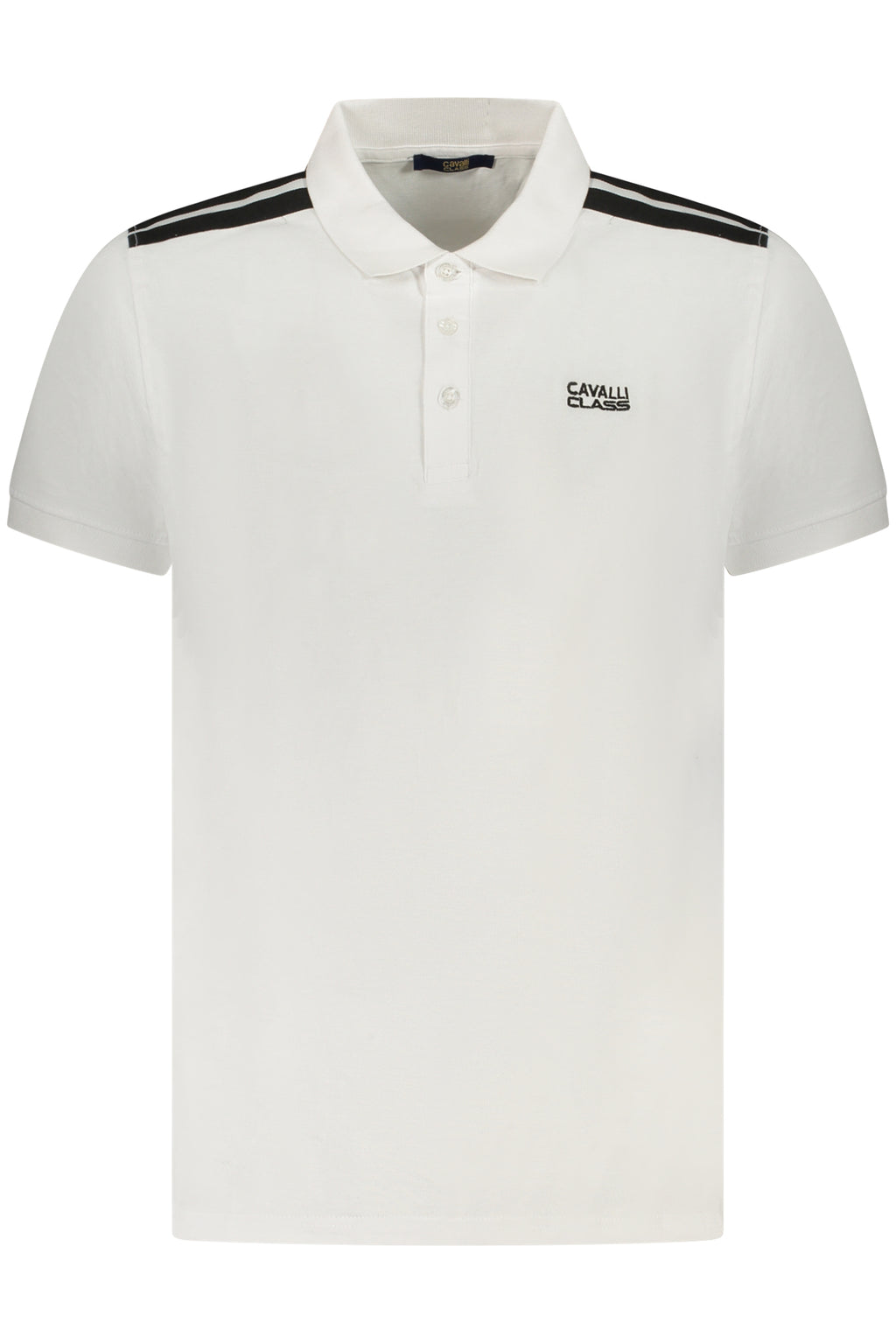 Cavalli Class polo rövid ujjú férfi fehér