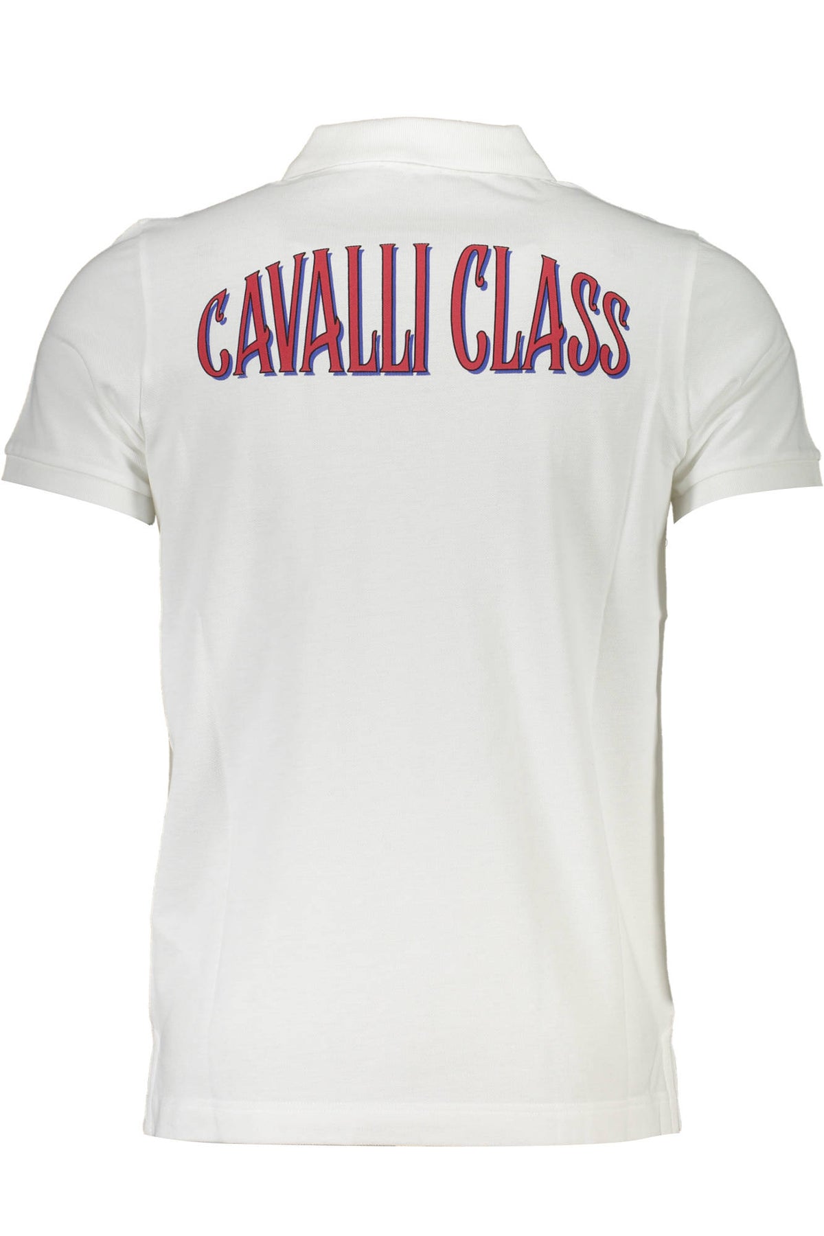Cavalli Class férfi rövid ujjú galléros póló