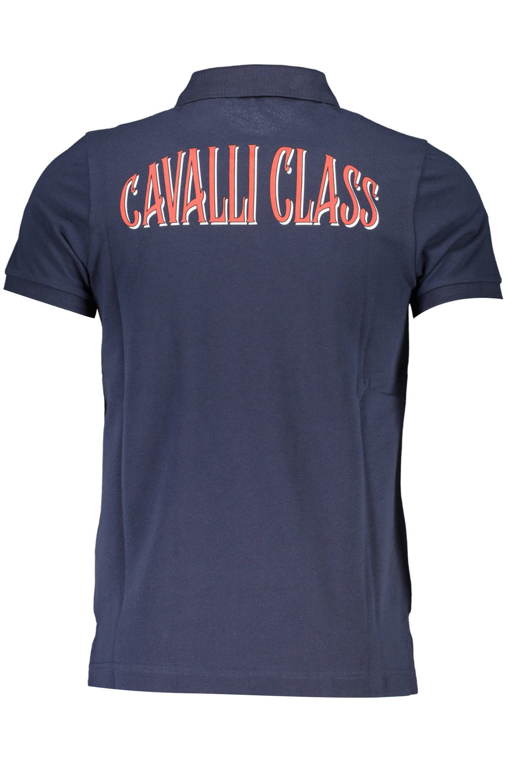 Cavalli Class férfi rövid ujjú galléros póló