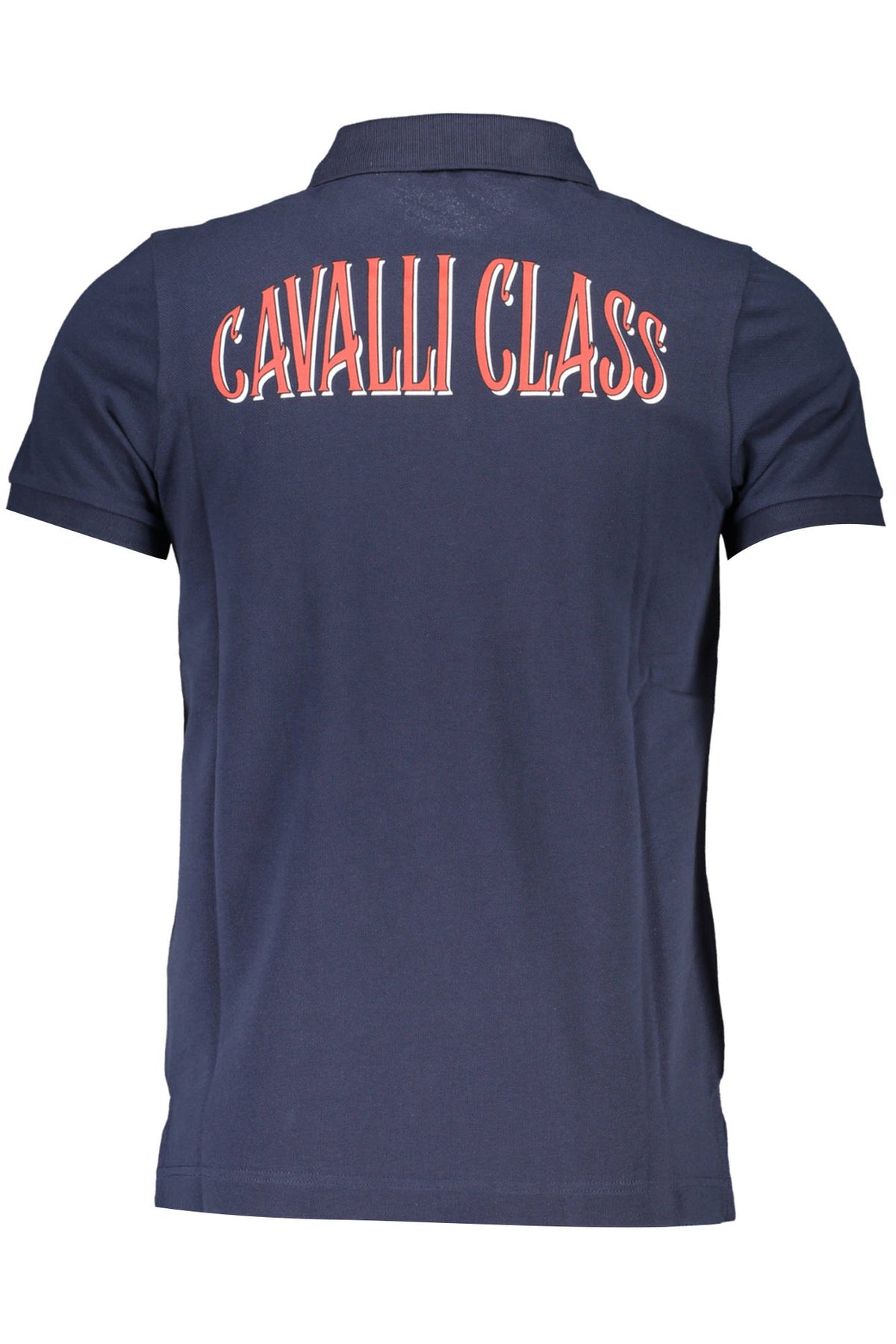 Cavalli Class férfi rövid ujjú galléros póló