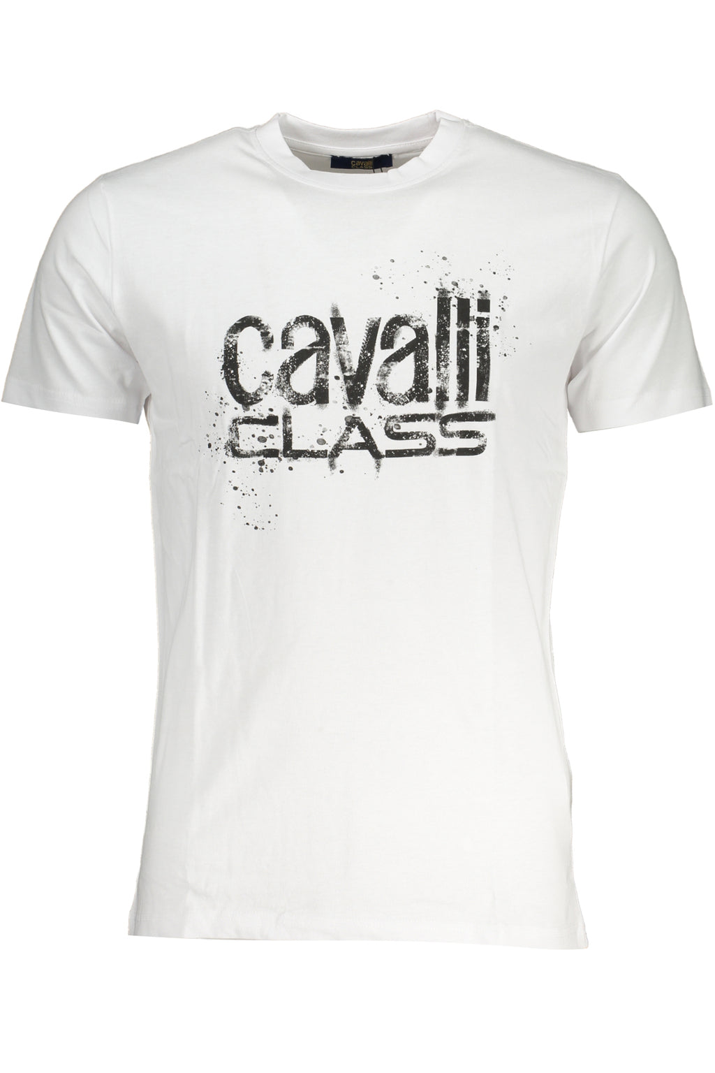 Cavalli Class férfi rövid ujjú póló, fehér
