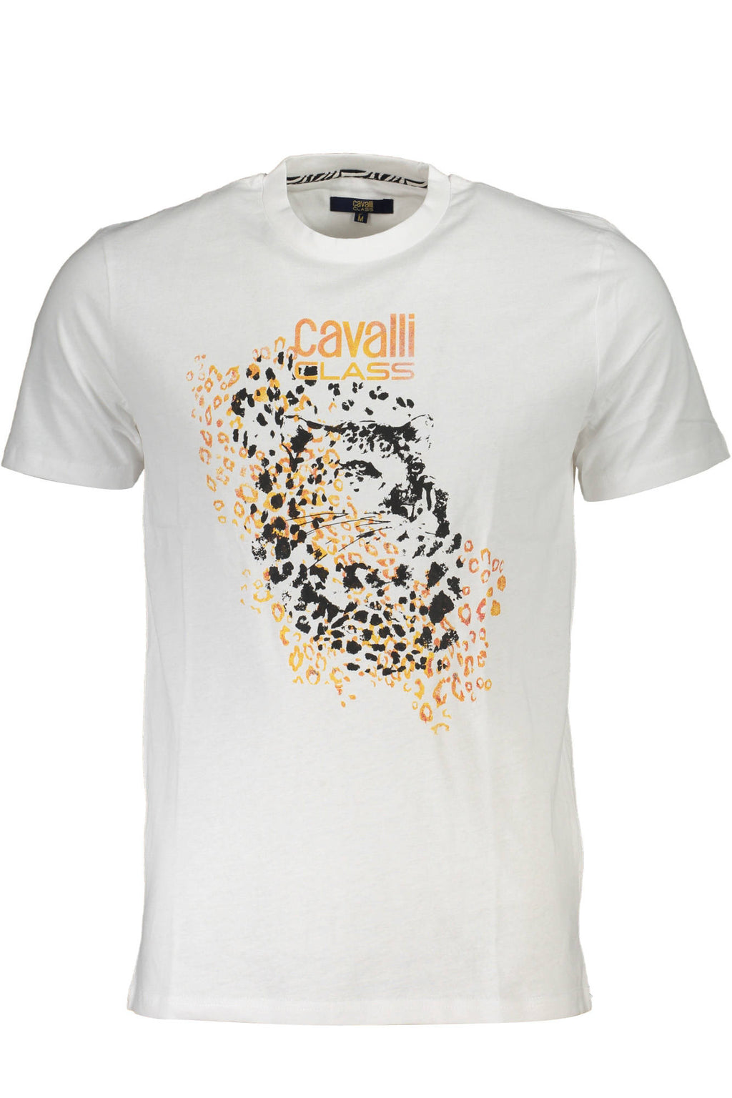 Cavalli Class férfi rövid ujjú póló, fehér
