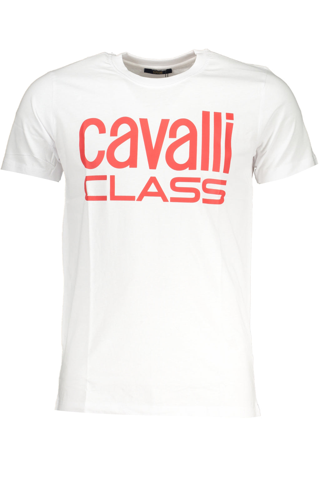 Cavalli Class férfi rövid ujjú póló, fehér