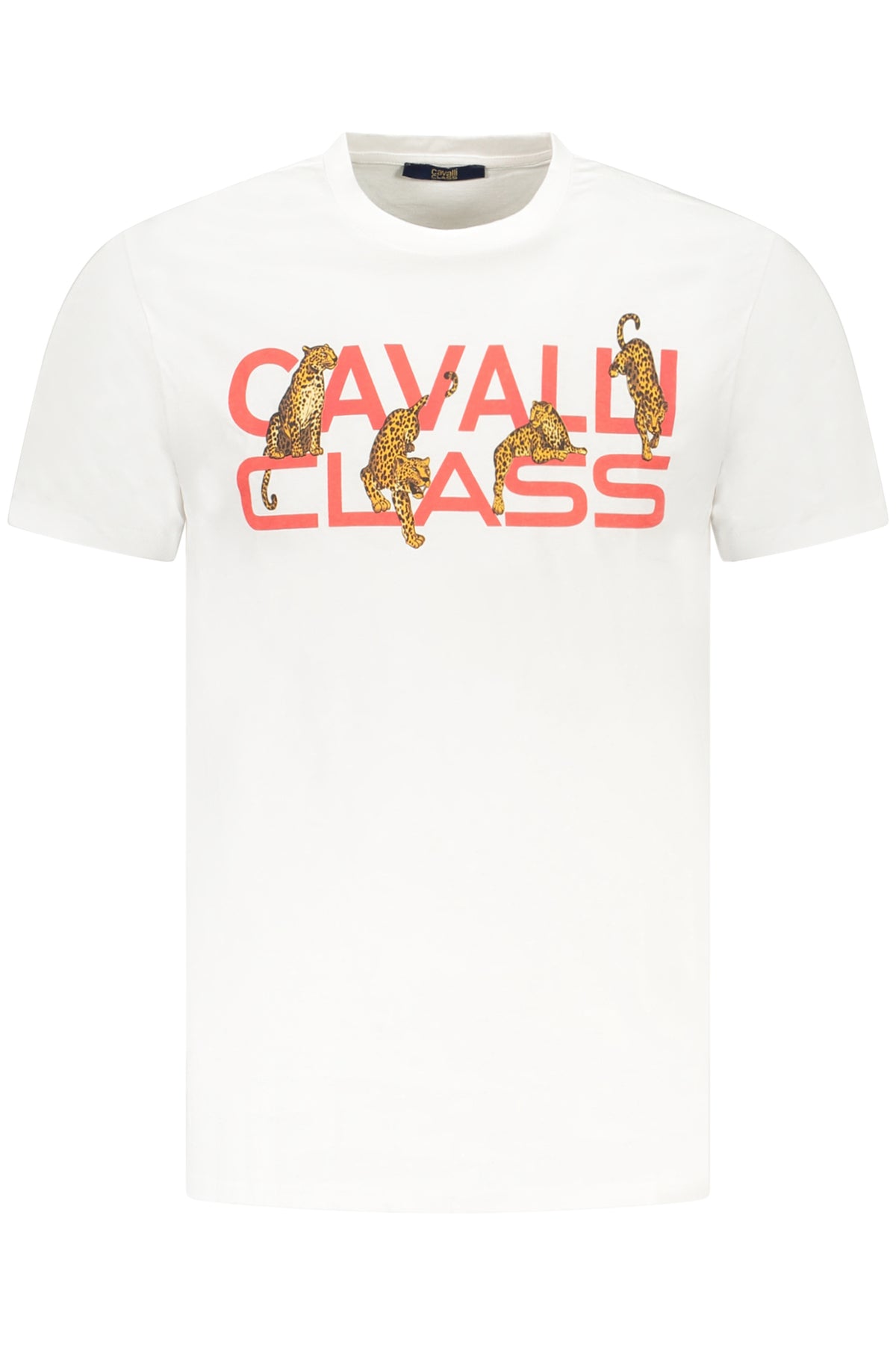 Cavalli Class rövid ujjú póló férfi fehér