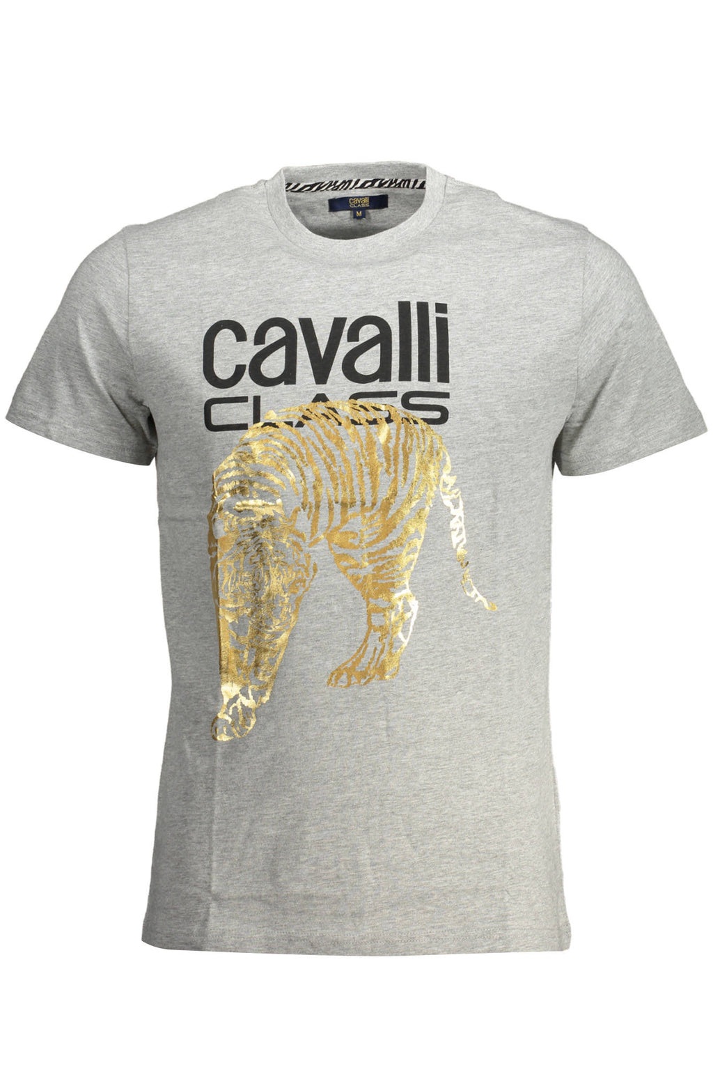 Cavalli Class férfi rövid ujjú póló, szürke
