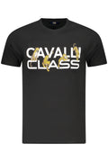 Cavalli Class rövid ujjú póló férfi fekete