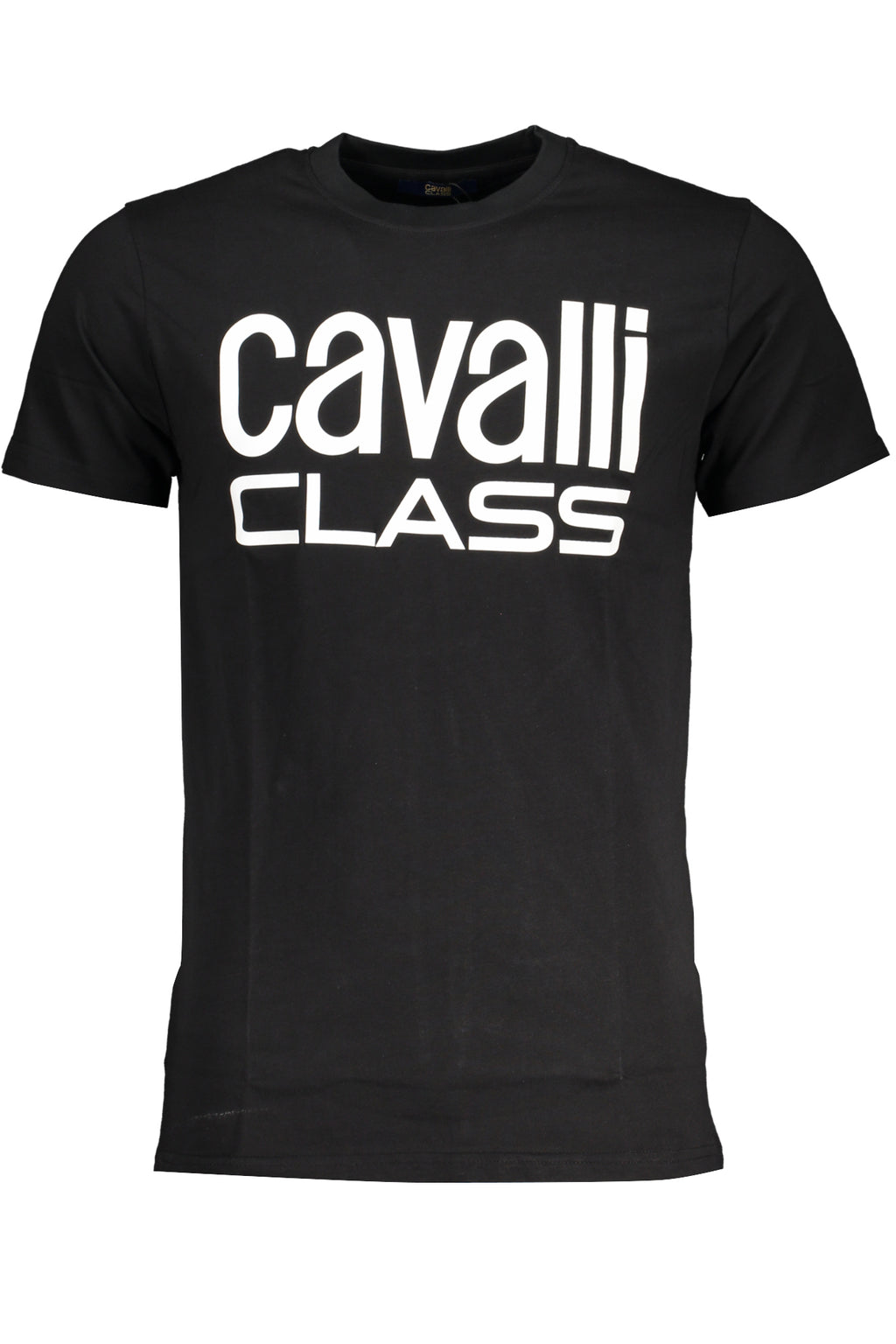 Cavalli Class férfi rövid ujjú póló fekete