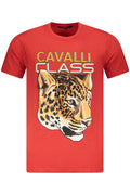Cavalli Class rövid ujjú póló férfi piros
