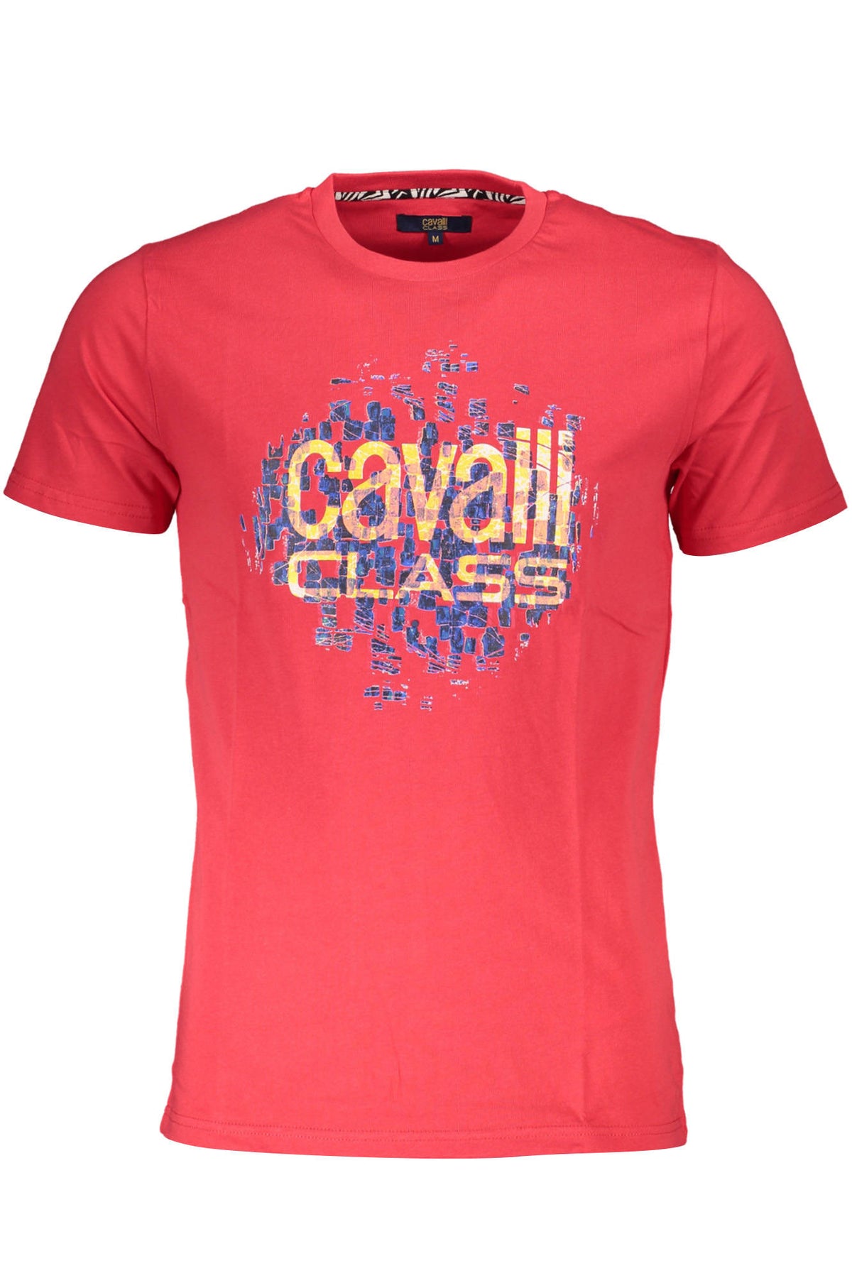 Cavalli Class férfi rövid ujjú póló, piros