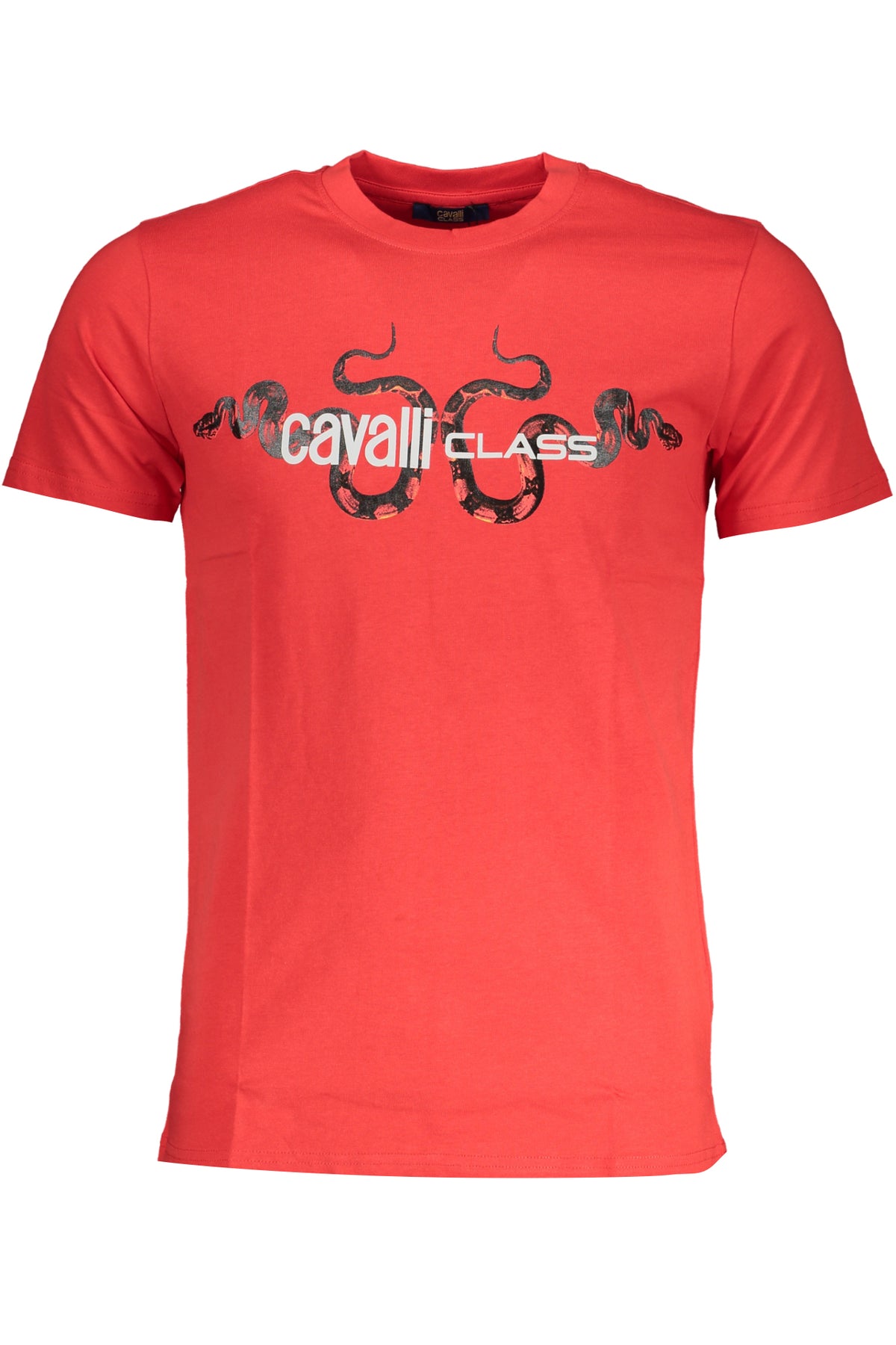 Cavalli Class férfi rövid ujjú póló, piros