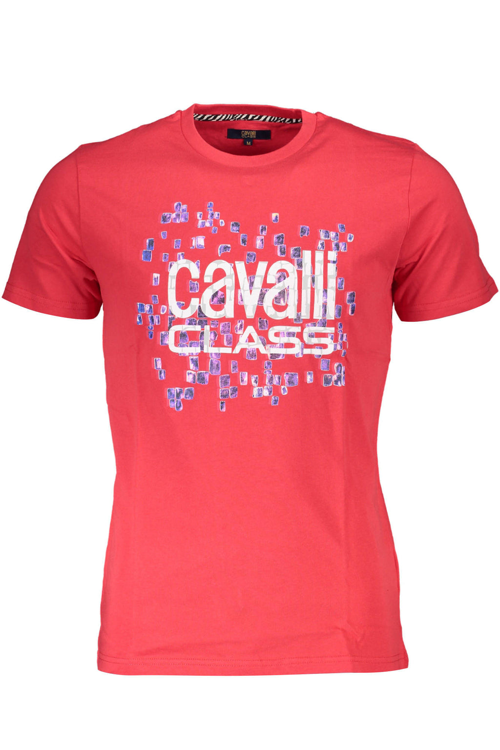 Cavalli Class férfi rövid ujjú póló, piros