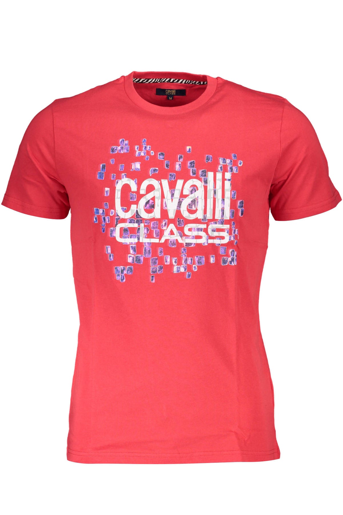 Cavalli Class férfi rövid ujjú póló, piros