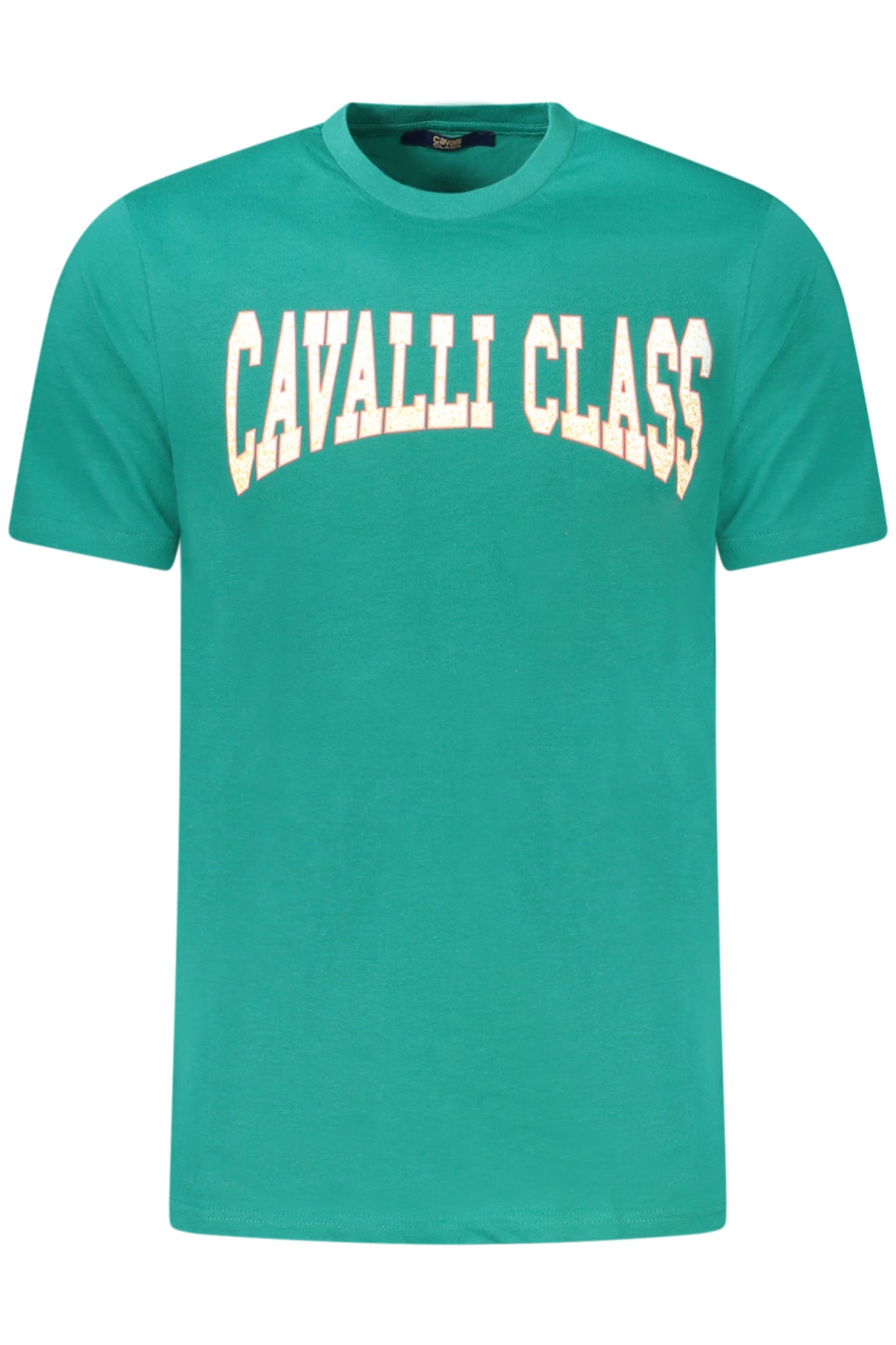 Cavalli Class rövid ujjú férfi póló zöld