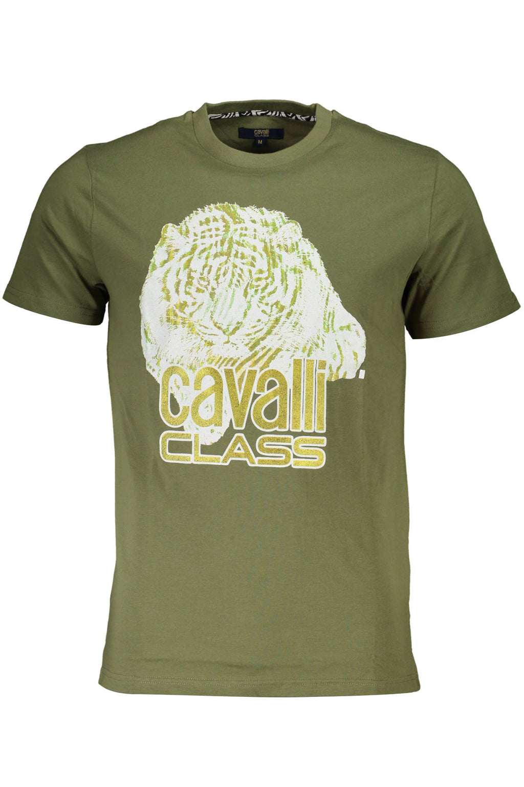 Cavalli Class férfi rövid ujjú póló, zöld