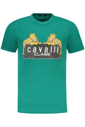 Cavalli Class rövid ujjú póló férfi zöld