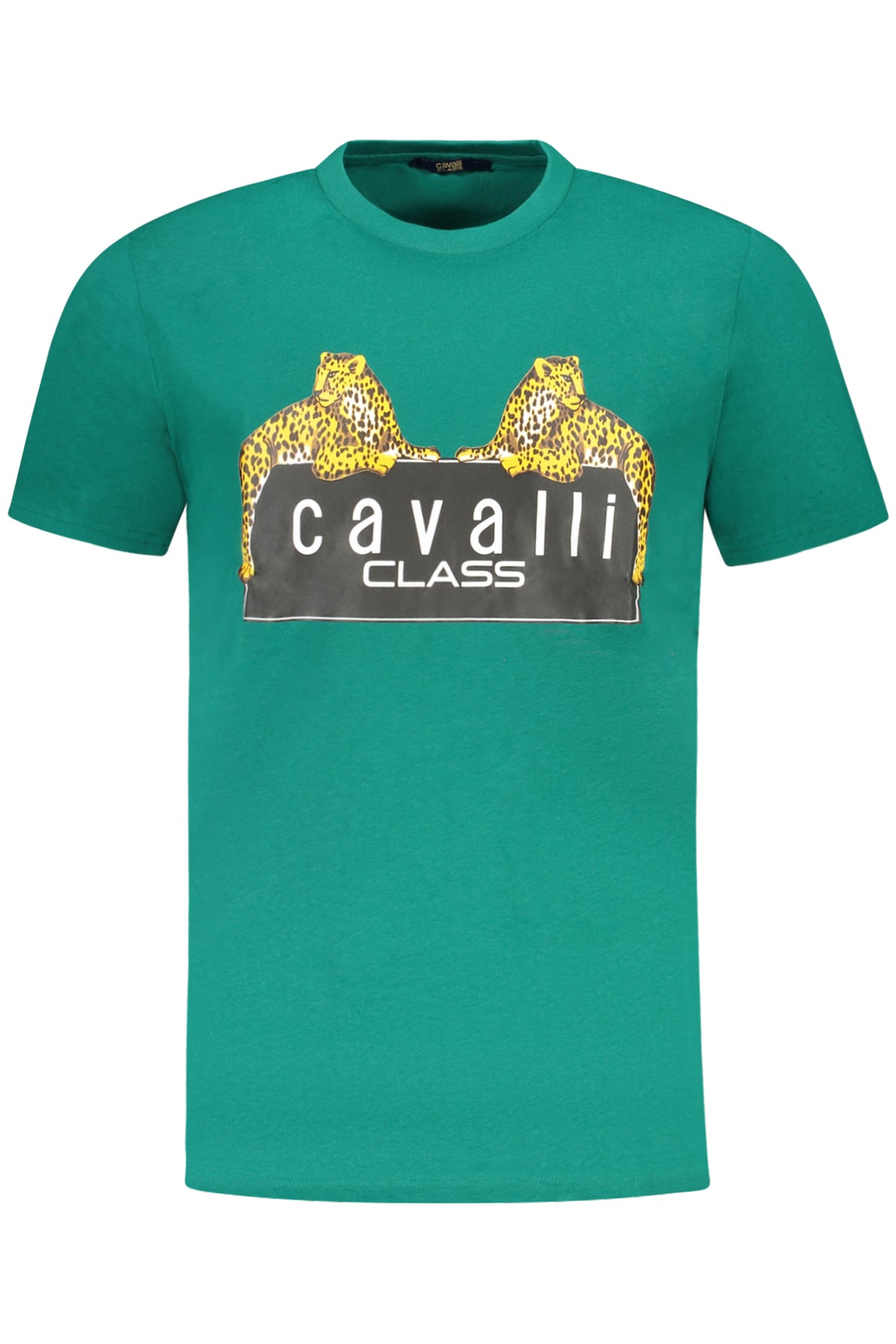 Cavalli Class rövid ujjú póló férfi zöld