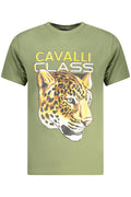 Cavalli Class férfi rövid ujjú póló zöld