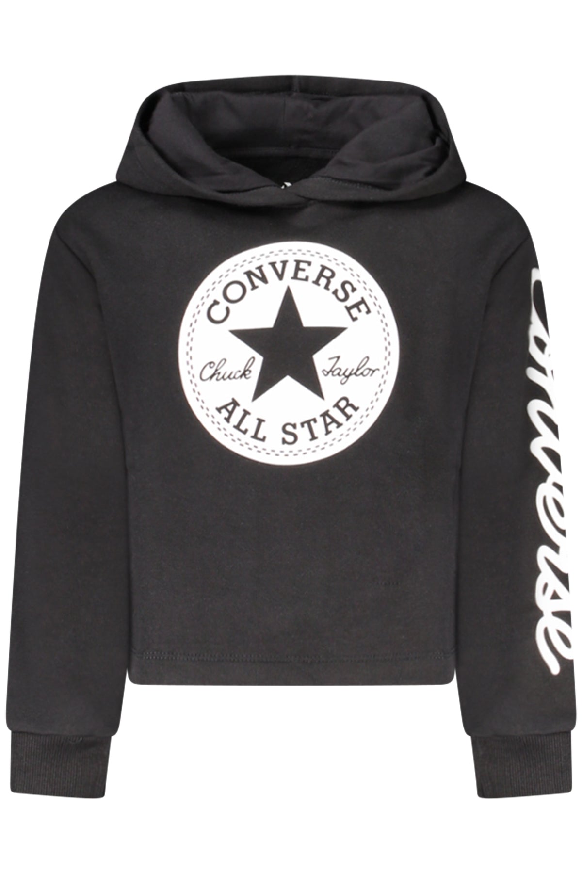 Converse lány pulóver, fekete